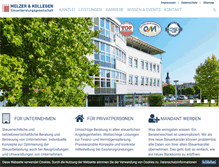 Tablet Screenshot of melzer-kollegen.de